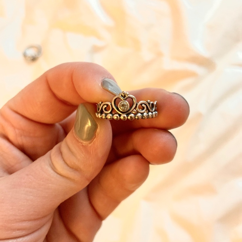 Princess Tiara Crown Ring